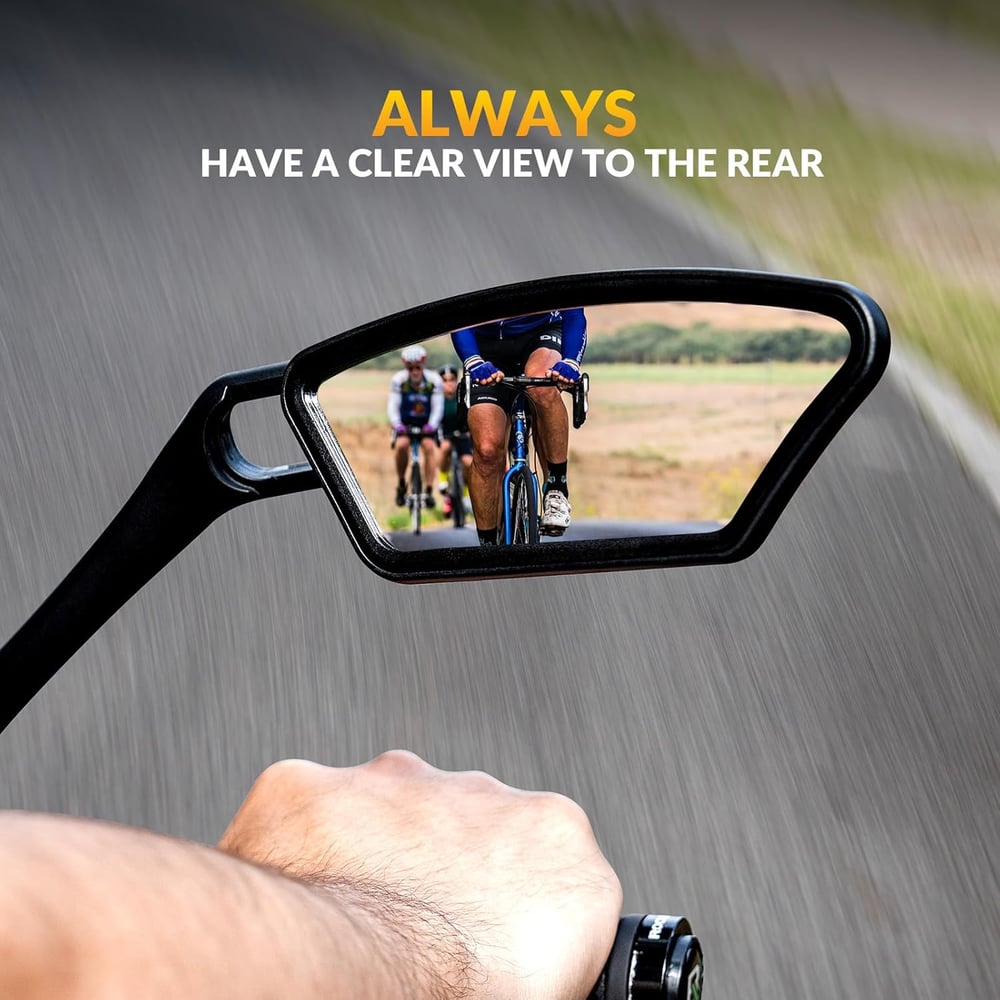 BowLift | Shockproof bicycle mirrors – Impact-resistant like safety glass in cars