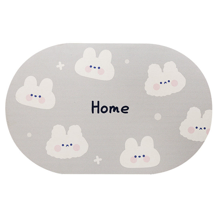 Cute Cartoon Bathroom Super Absorbent Quick Dry Mat | Bowlift
