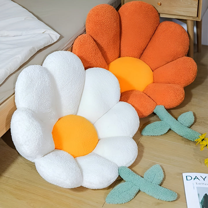 Flower Cushion Seat Cushion – Soft and Cozy | Decorative Floor Cushion for Sofa, Bedroom, and Living Room | Bowlift