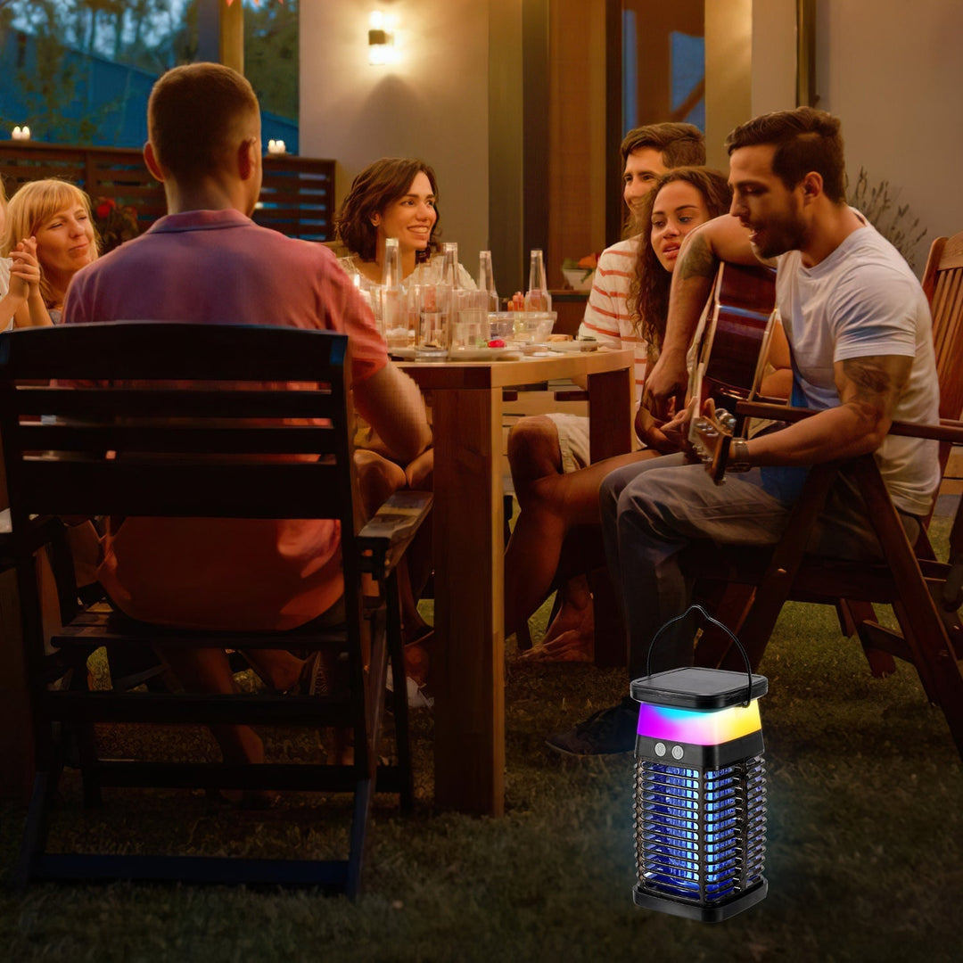 Solar Mosquito Repellent Lamp UV Light Mosquito Lamp RGB | Bowlift