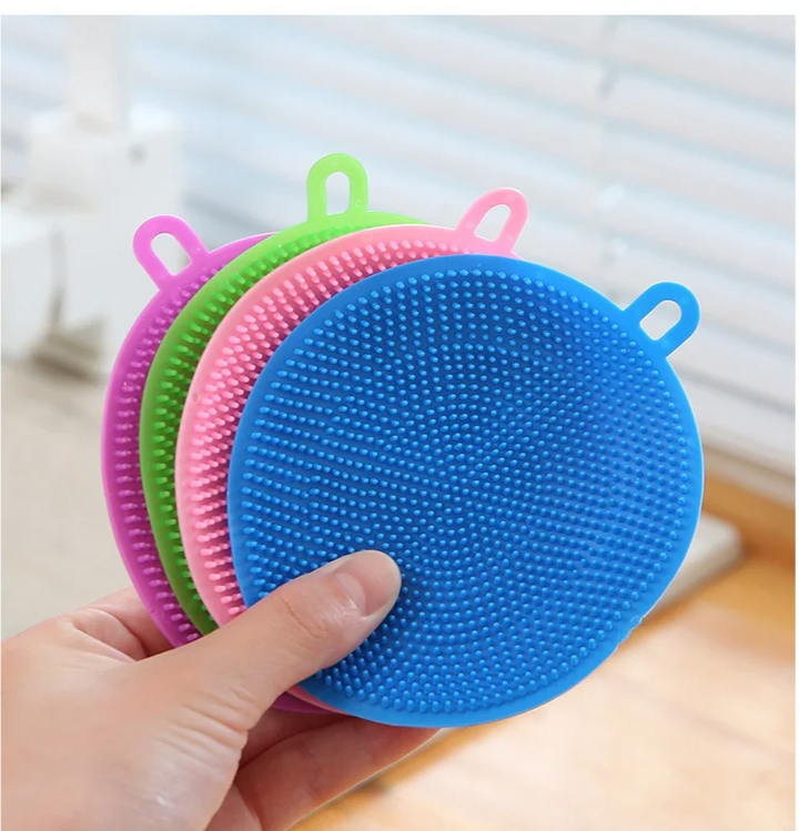 CleanFlex – Silicone Dish Brush & Multifunctional Kitchen Scrubber Pad Bowlift