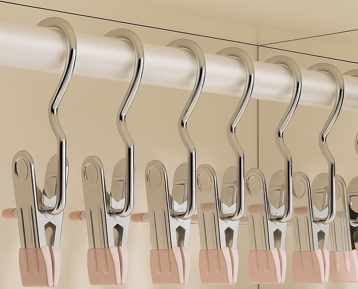 FlexiClip — Rustproof gentle hold for flawless laundry, anytime and anywhere | Bowlift