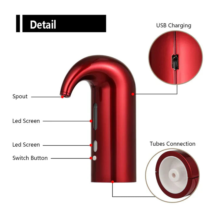 BowLift | Electric Wine Aerator Pourer Dispenser