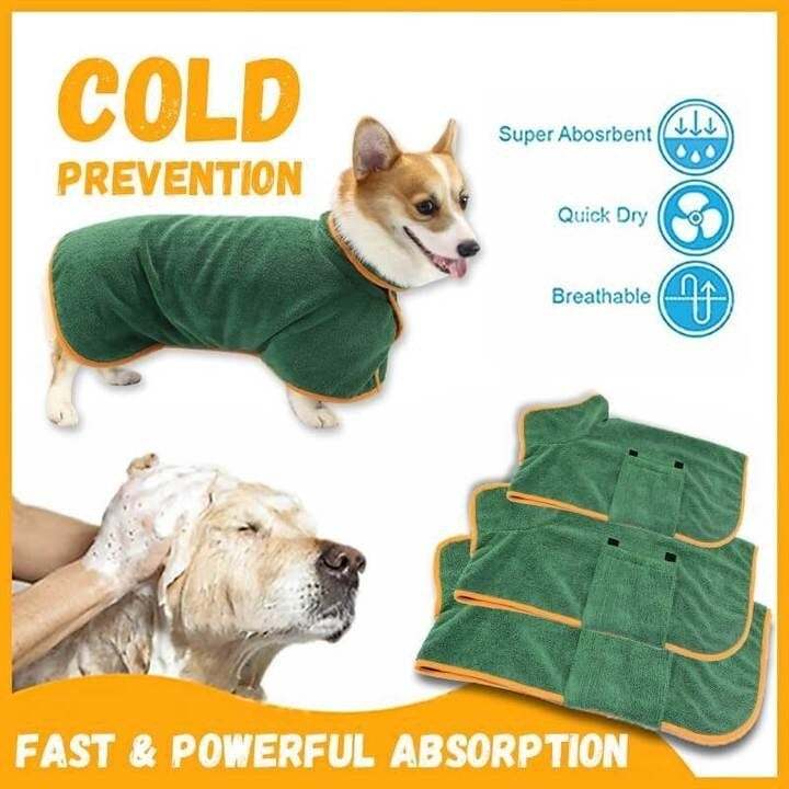 BowLift | mamymarket™ - Super absorbent pet bathrobe