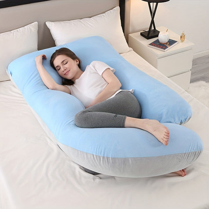 BowLift | MaternityEase - J-Shaped Pillow for Pregnant Moms