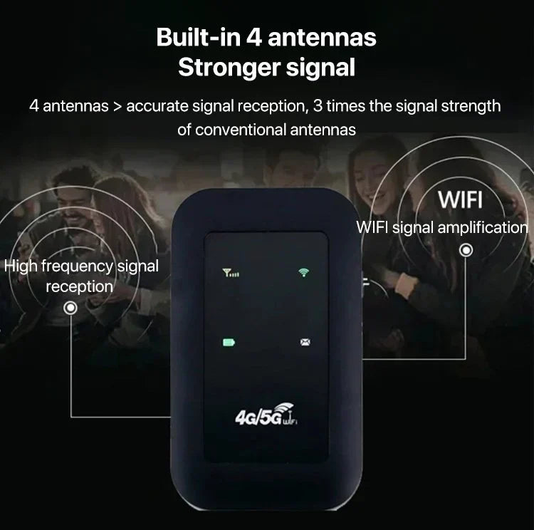 BowLift | Mobile 5G WLAN Router | Portable High-Speed Router
