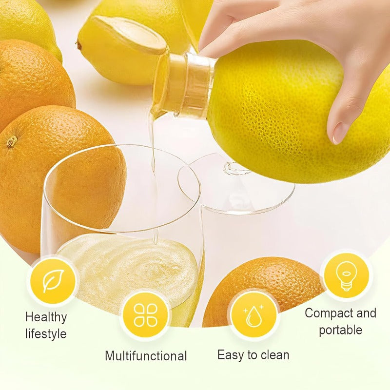 Portable Manual Citrus Juicer Bowlift