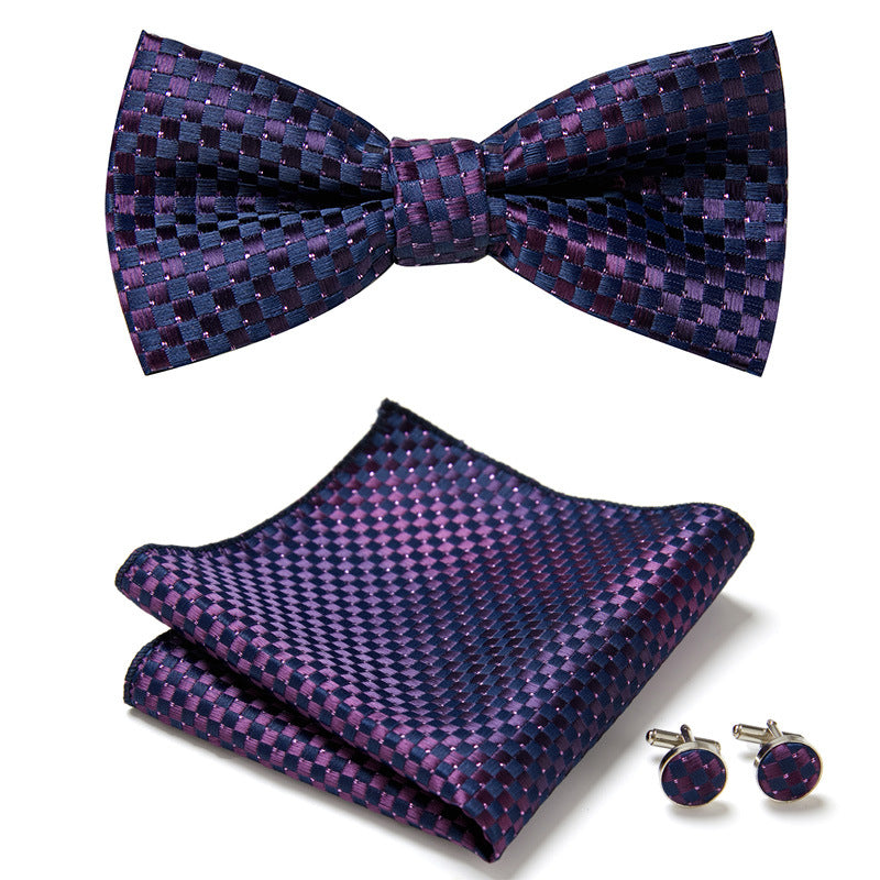 Three-piece set with stylish bow ties Bowlift