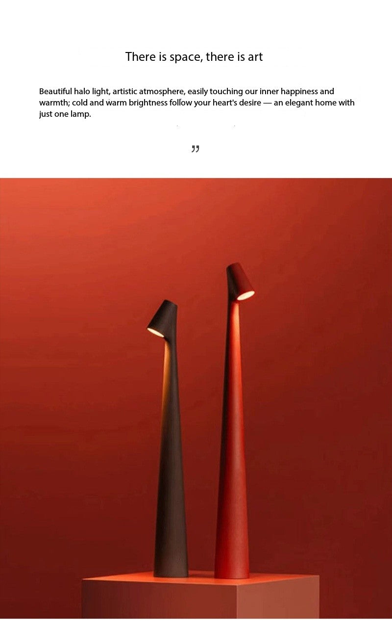 Gao Fushuai Rechargeable Table Lamp Bedside Advanced Lamp Creative Decorative Night Light Desktop Atmosphere Lamp