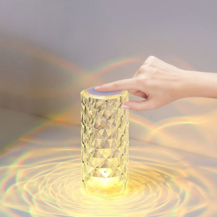 Bedroom Rose Atmosphere Decorative Table Lamp Advanced Sense Gift Nightlight