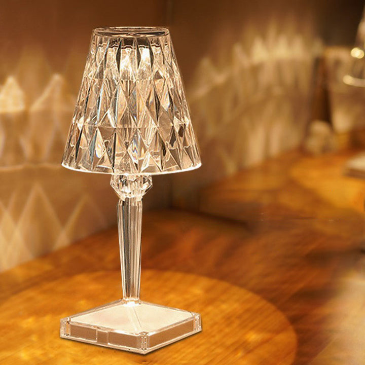 Bedroom Rose Atmosphere Decorative Table Lamp Advanced Sense Gift Nightlight