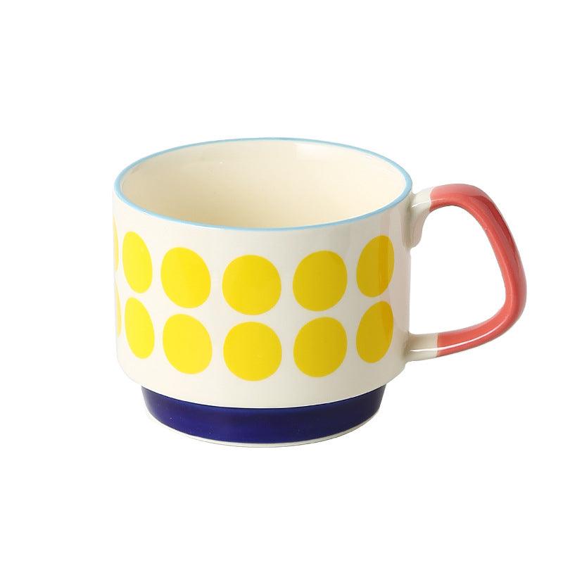 Ceramic Hanging Ear Printing Coffee Cup