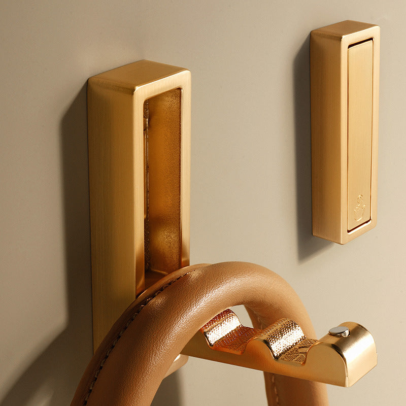 Simple Foldable Clothes Hook Zinc Alloy Storage Coat Hood Shoe Bag Hook Furniture Hardware Hook