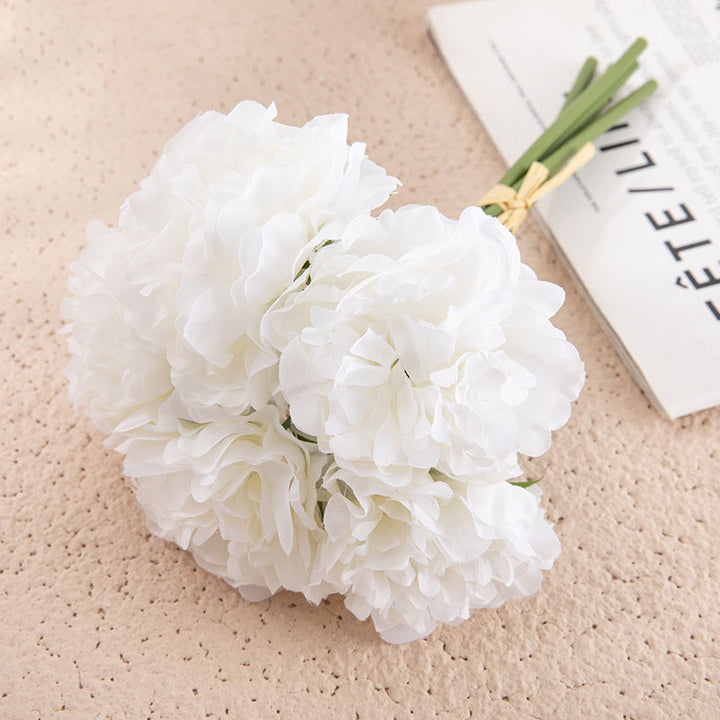 Simulation of peony flower bouquet simulation flower home decoration crafts