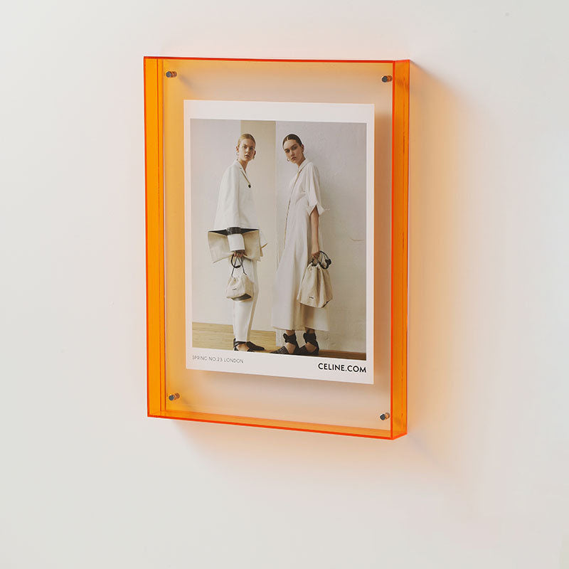 Acrylic Photo Frame Platform Light Luxury High Sense Transparent Display Frame