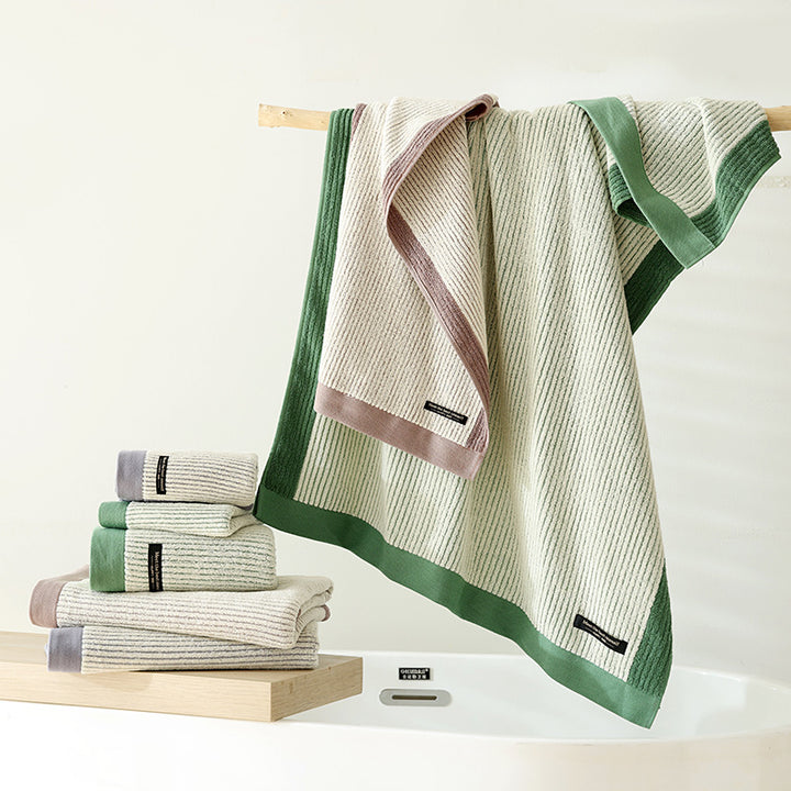 Class A yarn-dyed cotton towel household face wash cotton face towel