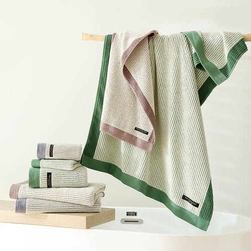 Class A yarn-dyed cotton towel household face wash cotton face towel