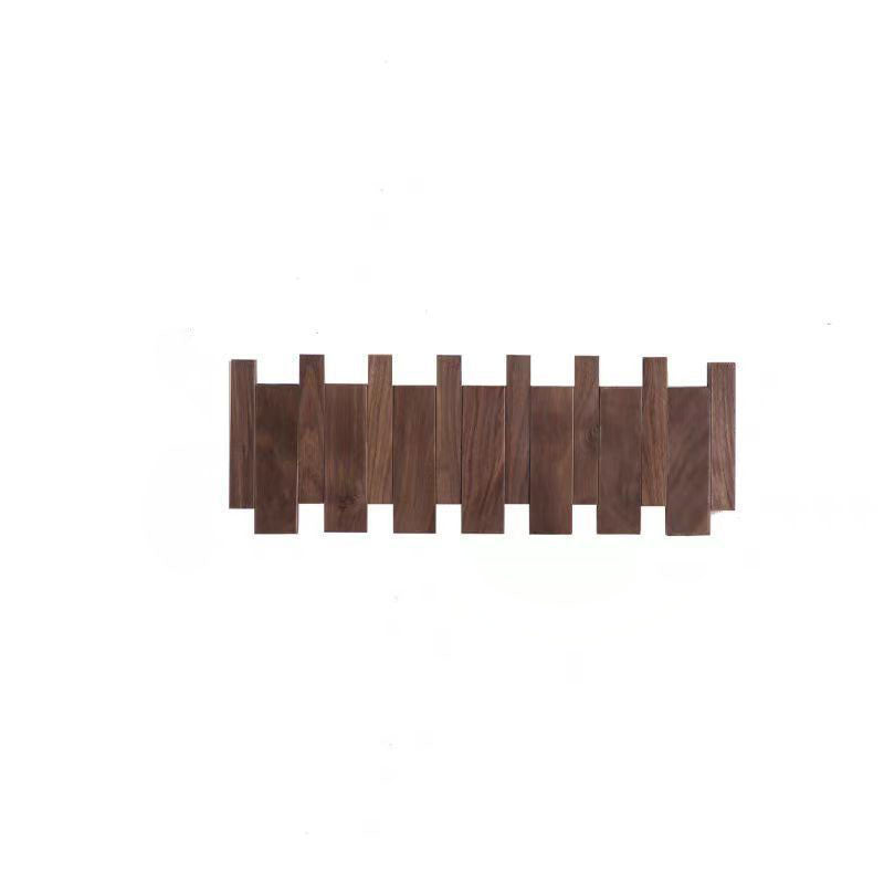 Solid Wood Piano Wall Hanger Entrance Hook Living Room Room Wall Bedroom Door Rear Coat Rack