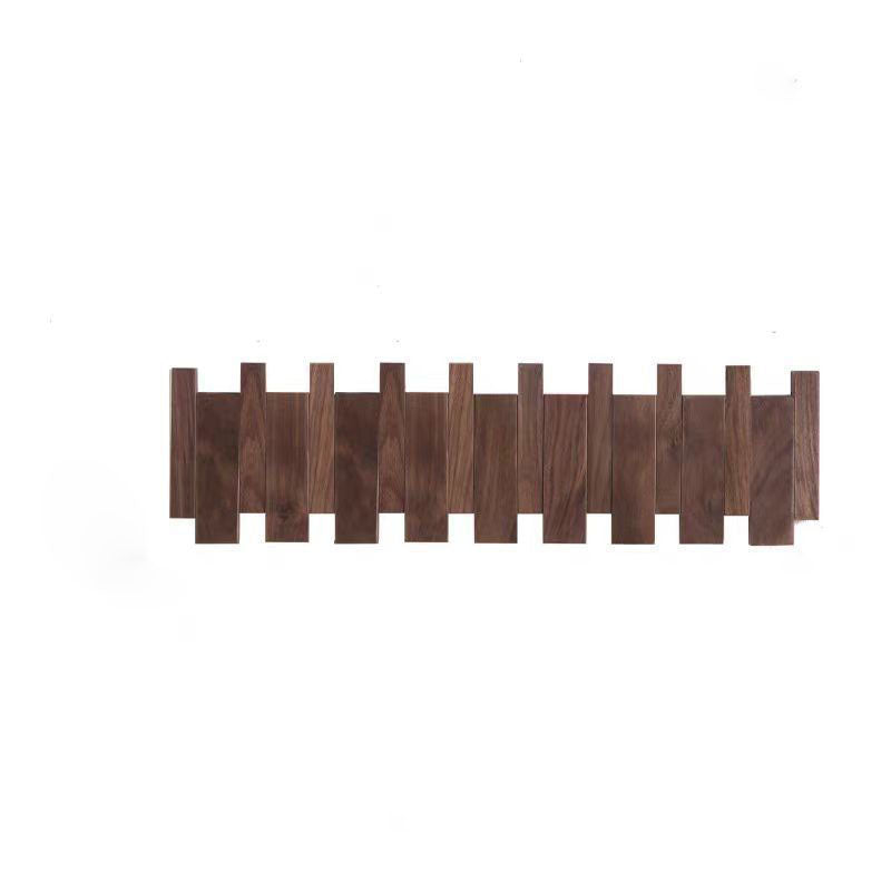 Solid Wood Piano Wall Hanger Entrance Hook Living Room Room Wall Bedroom Door Rear Coat Rack