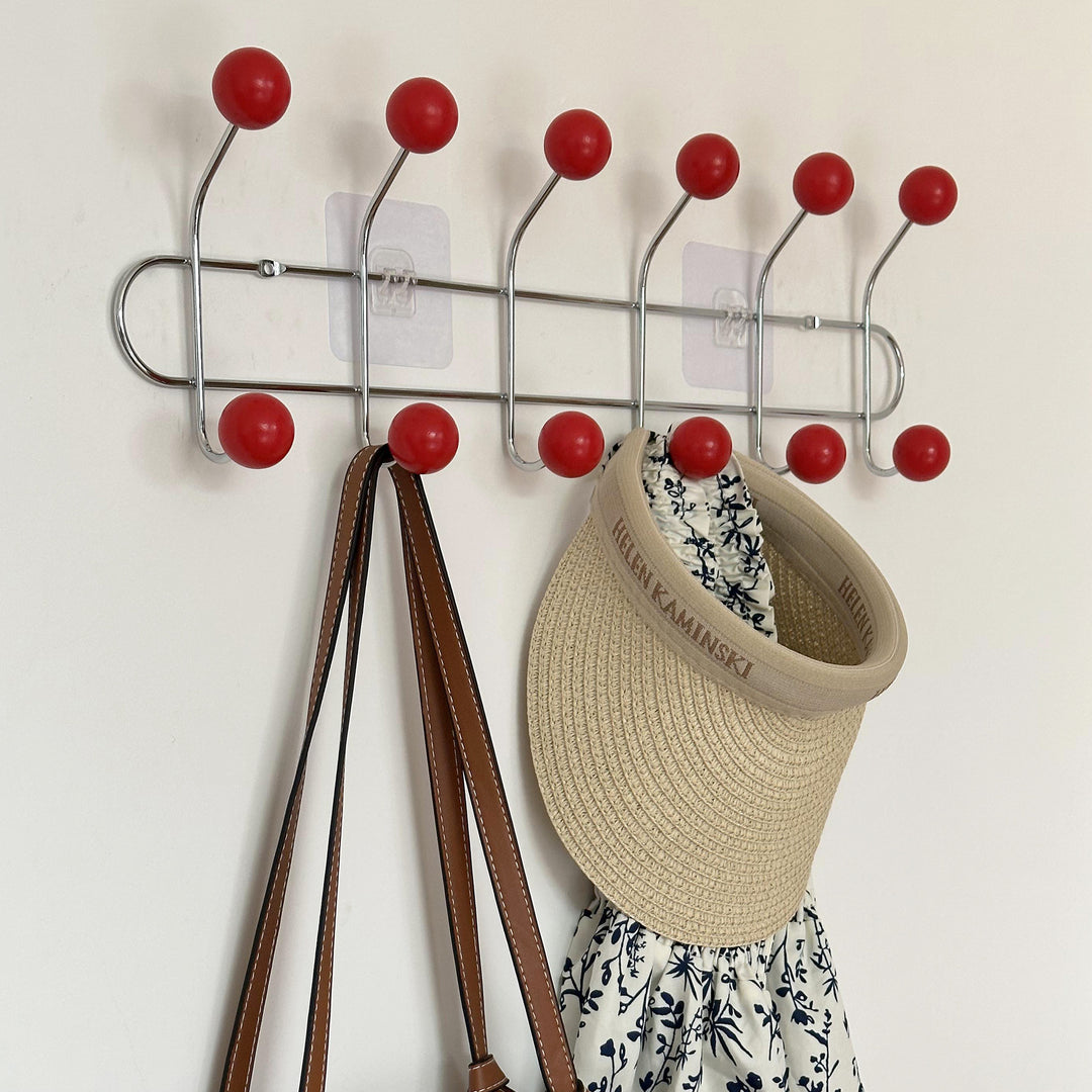 Wall Traceless Hook Traceless Nail Iron Decorative Storage Coat Hook Fitting Room