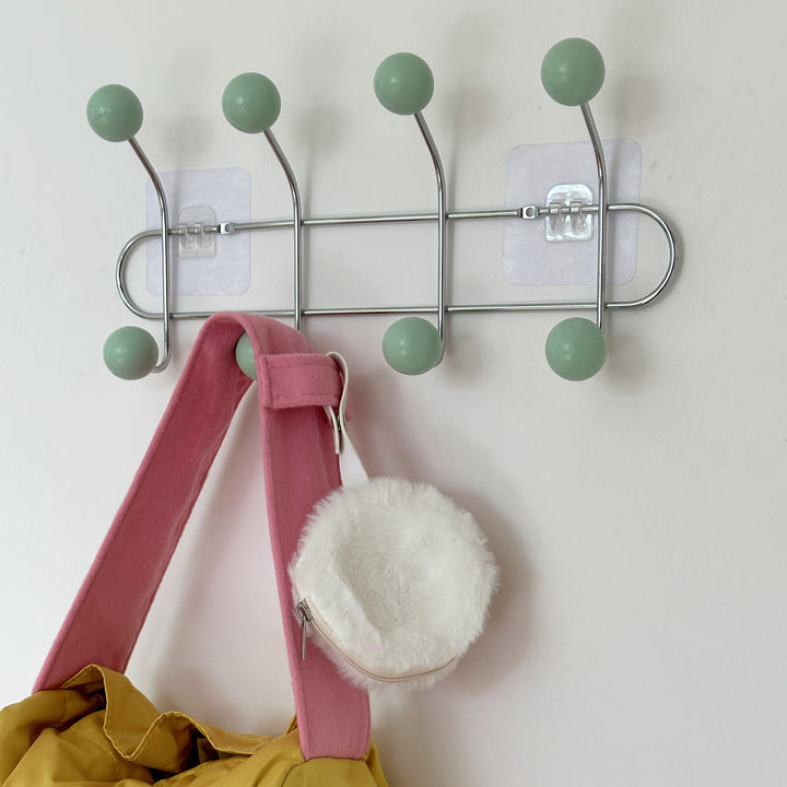 Wall Traceless Hook Traceless Nail Iron Decorative Storage Coat Hook Fitting Room