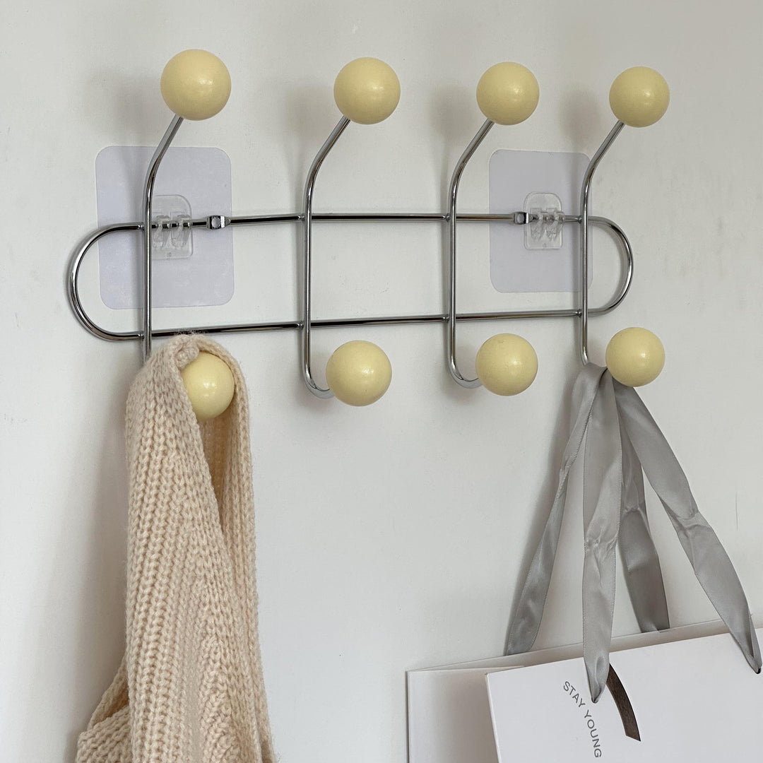 Wall Traceless Hook Traceless Nail Iron Decorative Storage Coat Hook Fitting Room