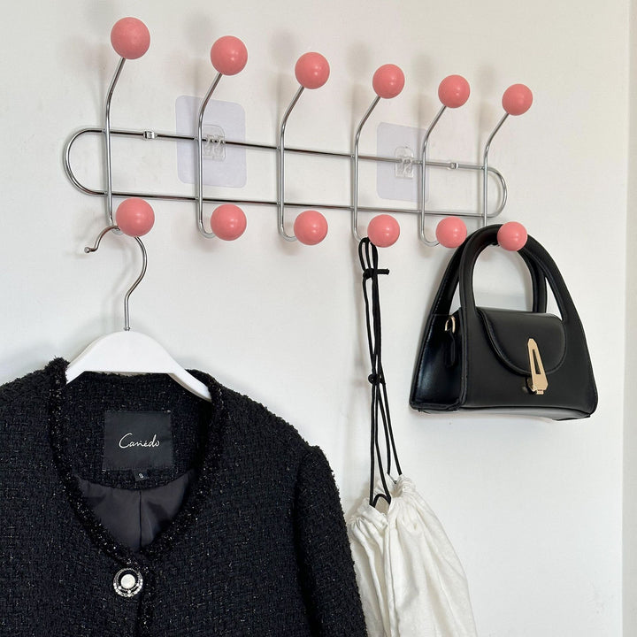 Wall Traceless Hook Traceless Nail Iron Decorative Storage Coat Hook Fitting Room