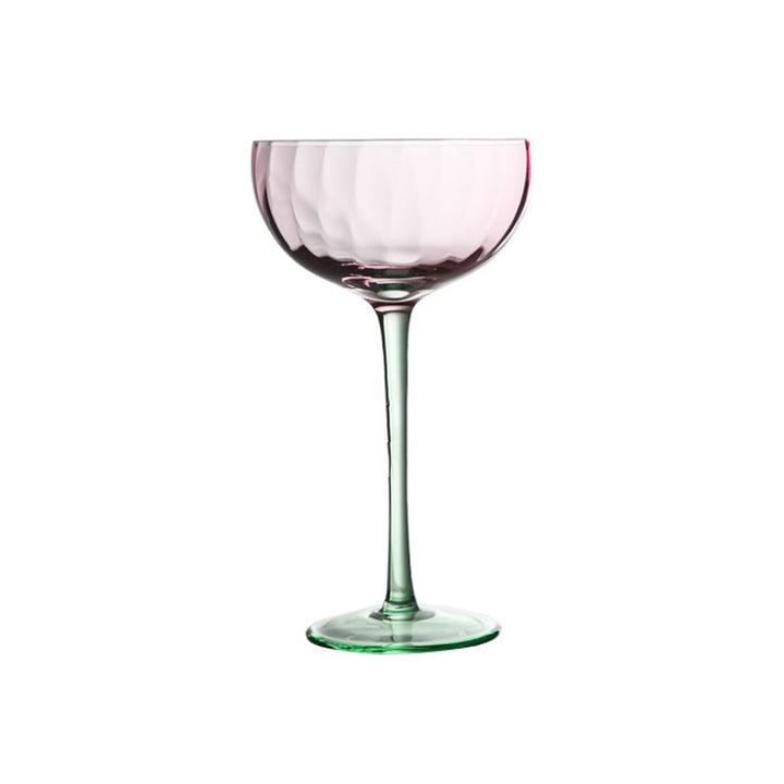 Wind-patterned ice cream cup, creative pumpkin-patterned cocktail glass, color-blocked vertical striped wine glass.