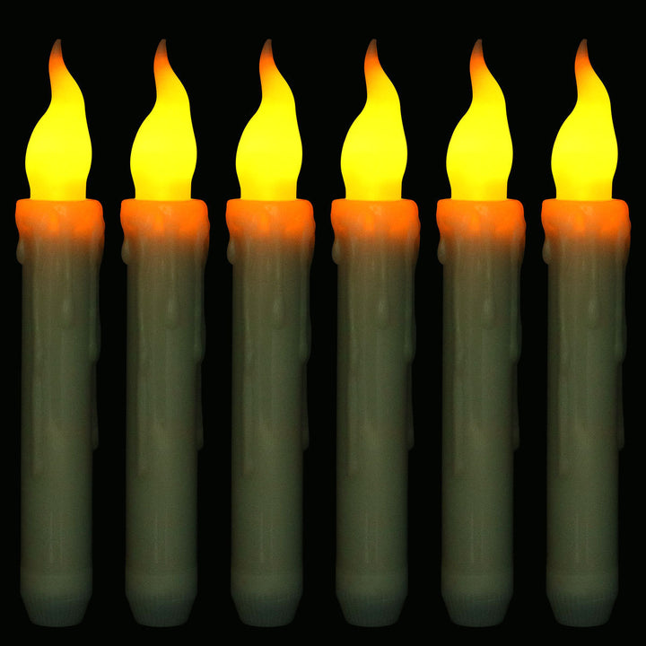 Magic wand led electronic candle light halloween christmas decoration tears candle long rod rod wax