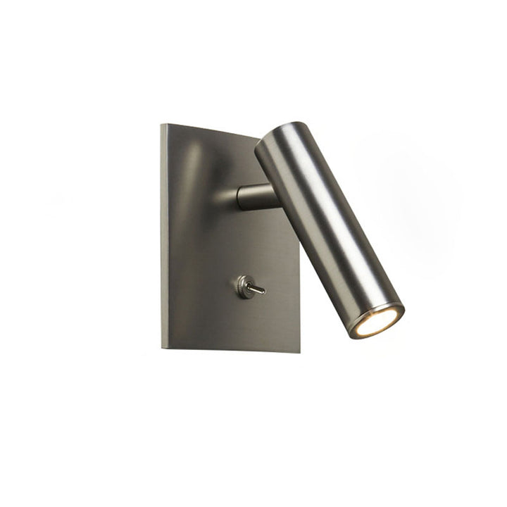 Reading wall lamp with switch wall lamp bedroom bedside French square wall lamp