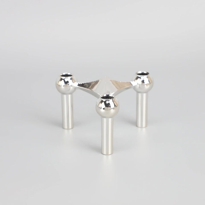 Creative three-legged candlestick hotel party dinner western restaurant candlestick alloy decorative ornaments