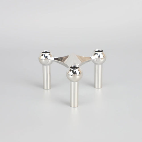 Creative three-legged candlestick hotel party dinner western restaurant candlestick alloy decorative ornaments