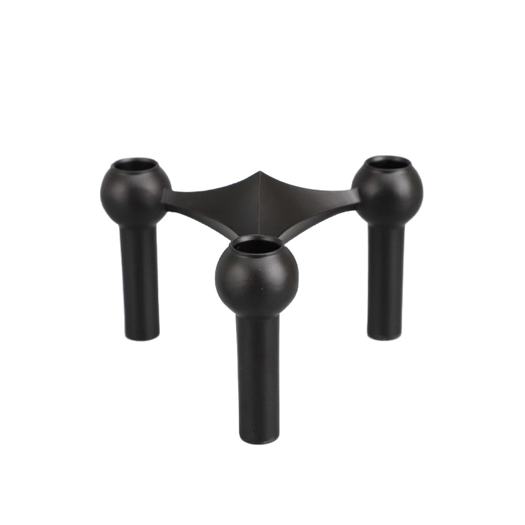 Creative three-legged candlestick hotel party dinner western restaurant candlestick alloy decorative ornaments