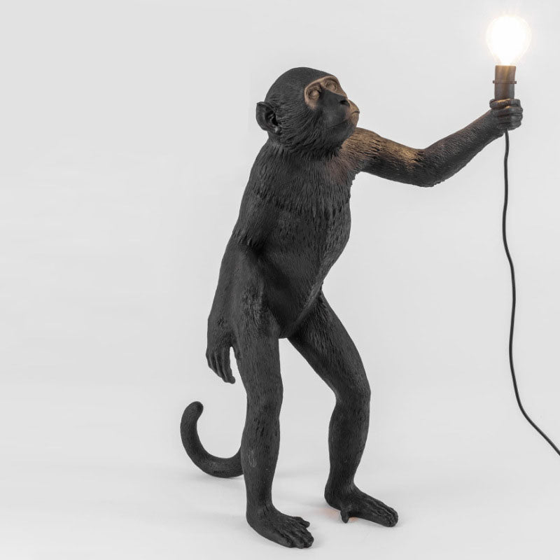 Creative Industrial Wind Animal Monkey Lamp Living Room Dining Room Bedroom Chandelier Table Lamp Wall Lamp