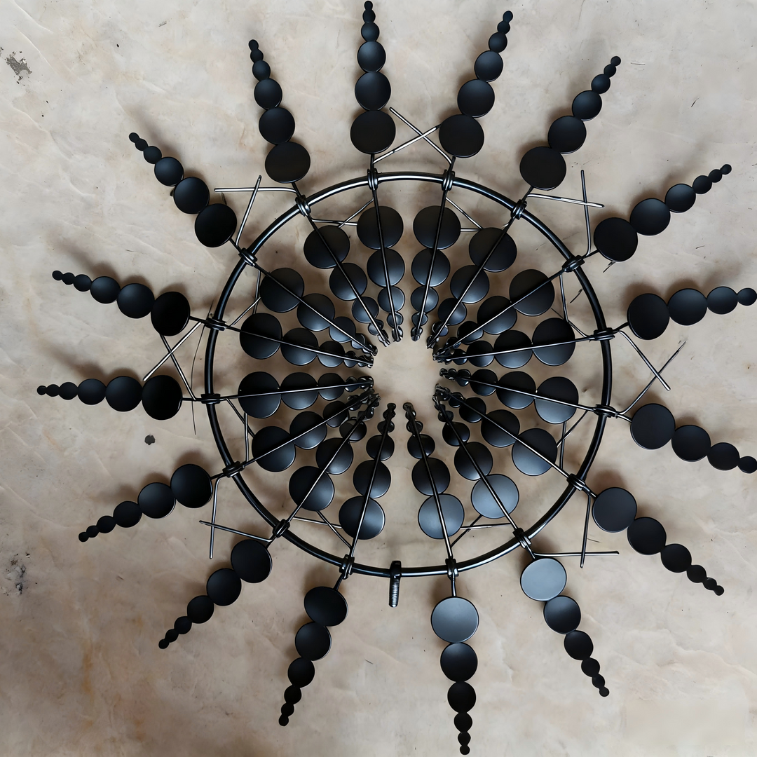 BowLift 丨 Geometric Wind Chime Ornaments for the Courtyard