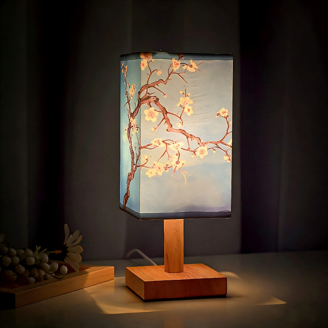 BowLift 丨 Artistic Retro Bedroom Bedside Lamp