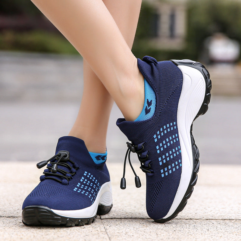 Women's Flyknit Mesh Athletic Shoes