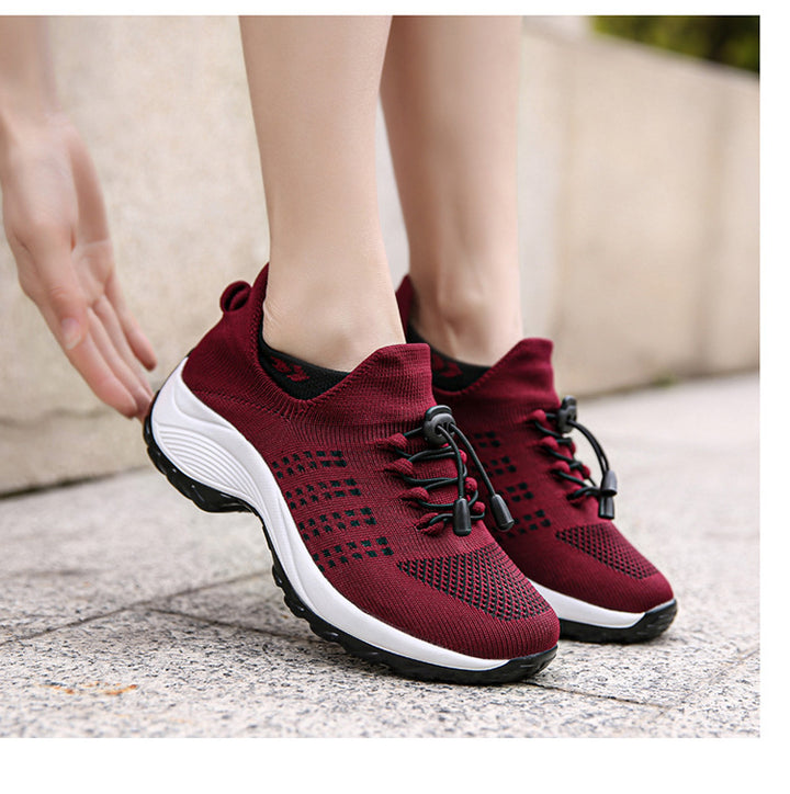 Women's Flyknit Mesh Athletic Shoes