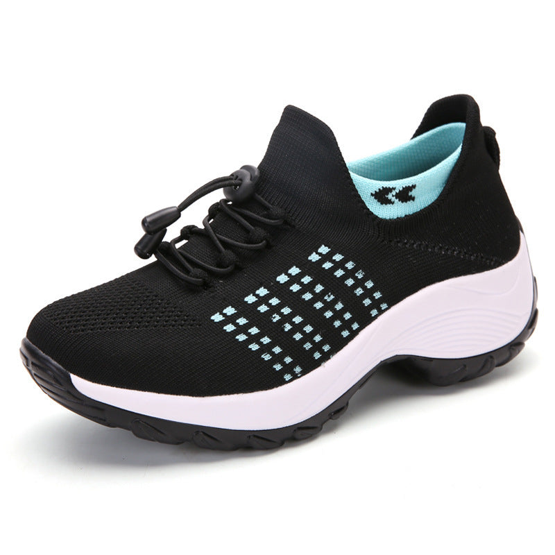 BowLift 丨 Women's Flyknit Mesh Athletic Shoes