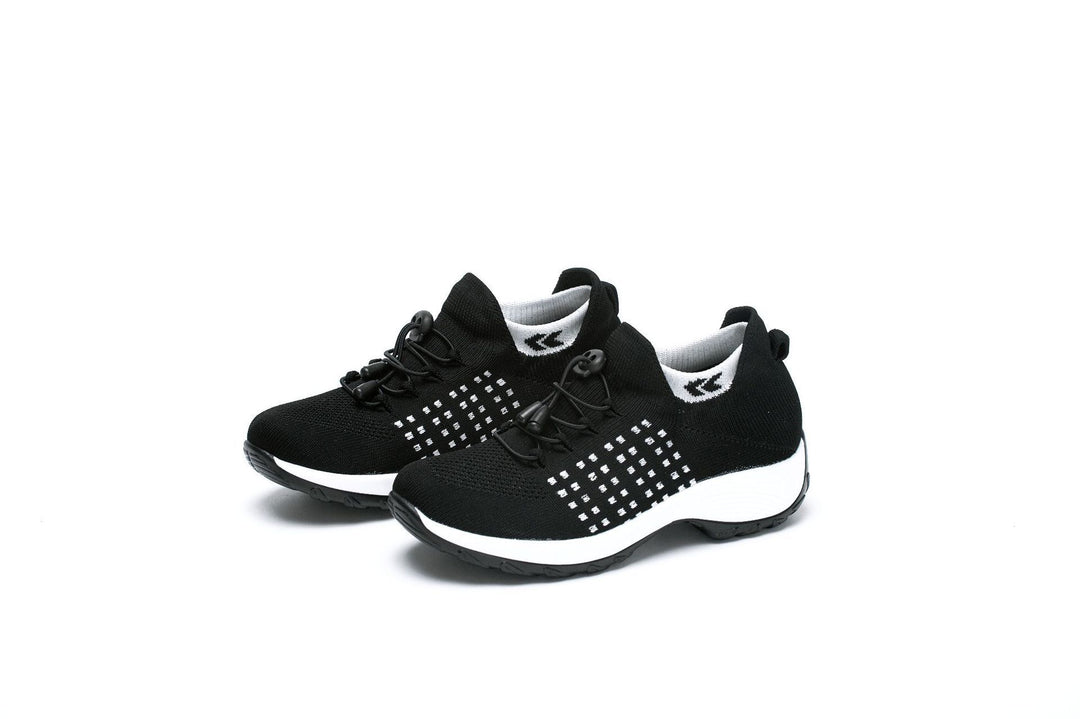 BowLift 丨 Women's Flyknit Mesh Athletic Shoes