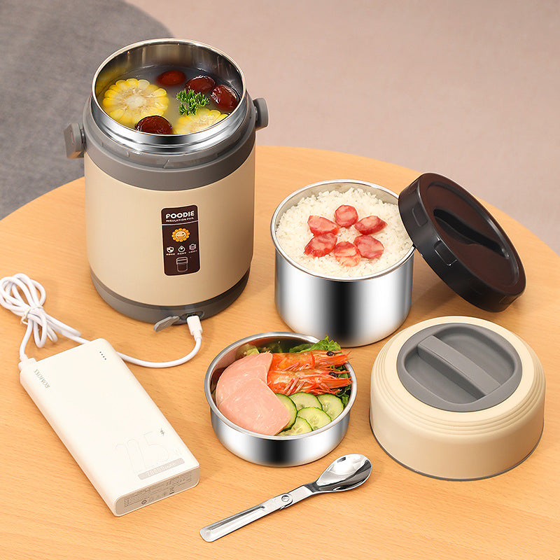 BowLift|USB Heating Lunch Box|Large Capacity Portable for Office Travel USB Heating