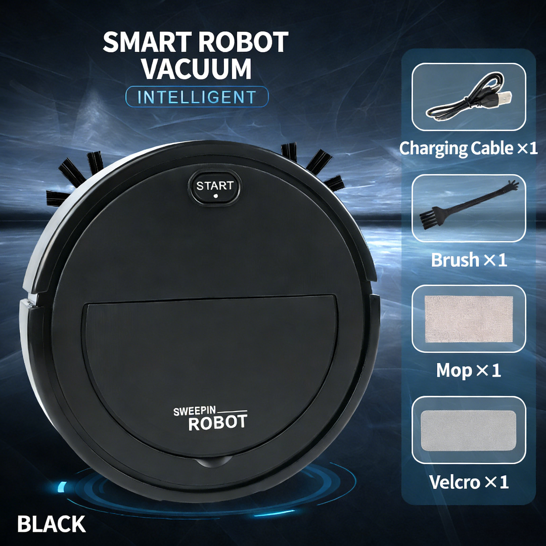 BowLift|Home Robot Vacuum Cleaner|3-in-1 Automatic Quiet Sweep Mop