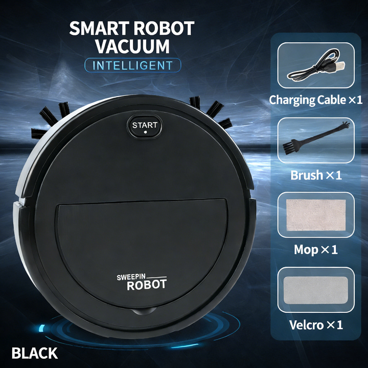 BowLift|Home Robot Vacuum Cleaner|3-in-1 Automatic Quiet Sweep Mop