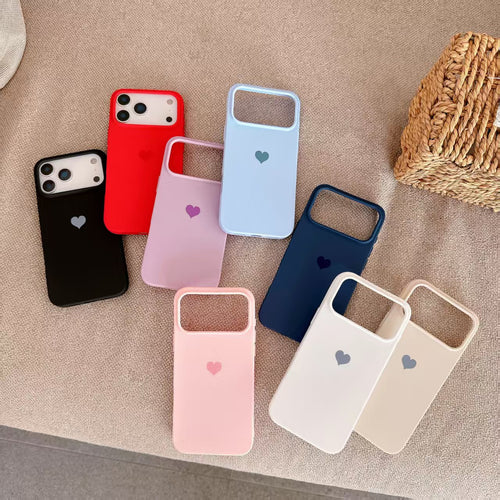BowLift|Sweet Love Heart Matte Case|Soft Protective Cover for Apple iPhone