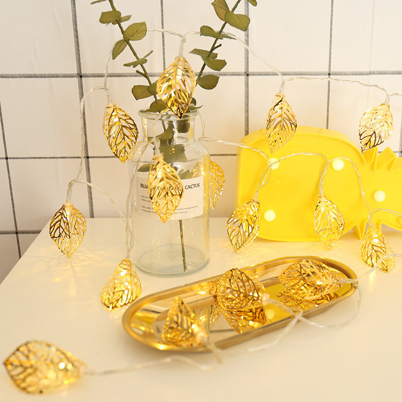 BowLift | Rose Gold Iron LED String Lights | New Festival Decor Ambient Hanging Lights