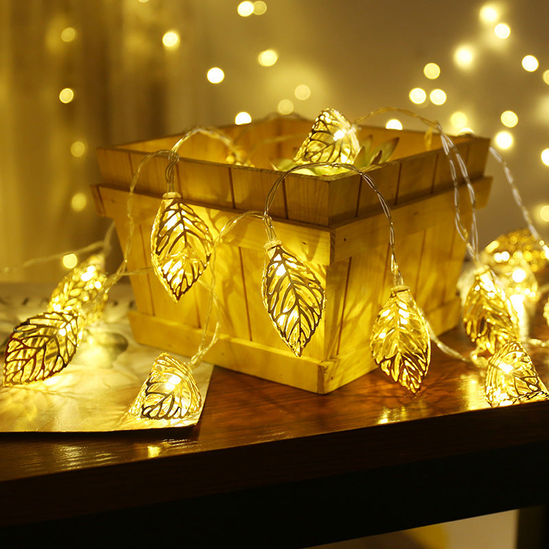 BowLift | Rose Gold Iron LED String Lights | New Festival Decor Ambient Hanging Lights
