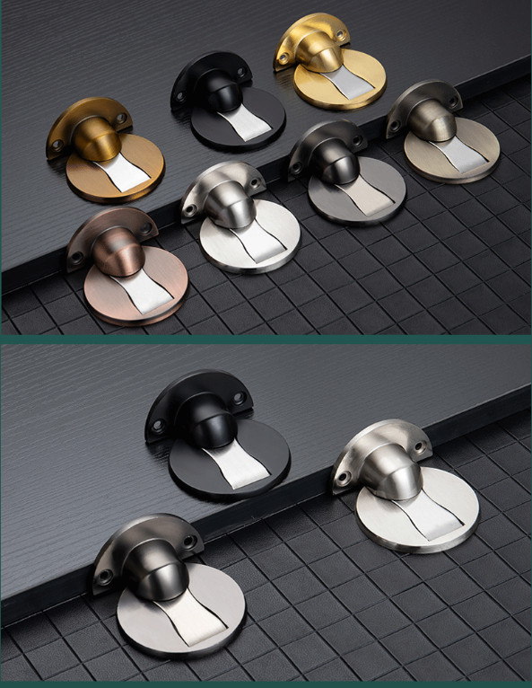 BowLift | 304 Steel Door Stopper Attributes (Drill-Free/Strong Magnetic/Anti-Collision/Mute)