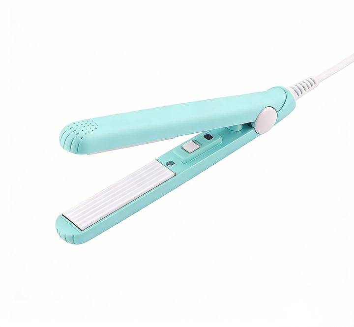 BowLift | Mini Hair Straightener Curler 2Pack | 2 in 1 Portable Bangs Styling Iron