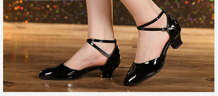 BowLift | Latin Dance Shoes Soft-Sole 3.5CM Low Heel Practice Footwear