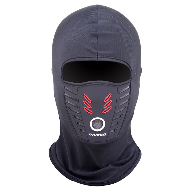 BowLift | Windproof Fleece Helmet Liner Mask | Winter Fleece-Lined Warm Full Face Neck Protection Cycling Ski Headgear